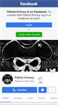 Mobile Screenshot of patriot-armory.com